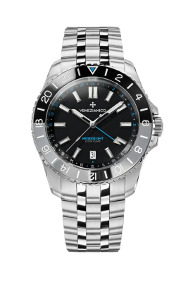 Kurmalı Otomatik Erkek Kol Saati - 4521500S-NEREIDE GMT CERATUNG - 1